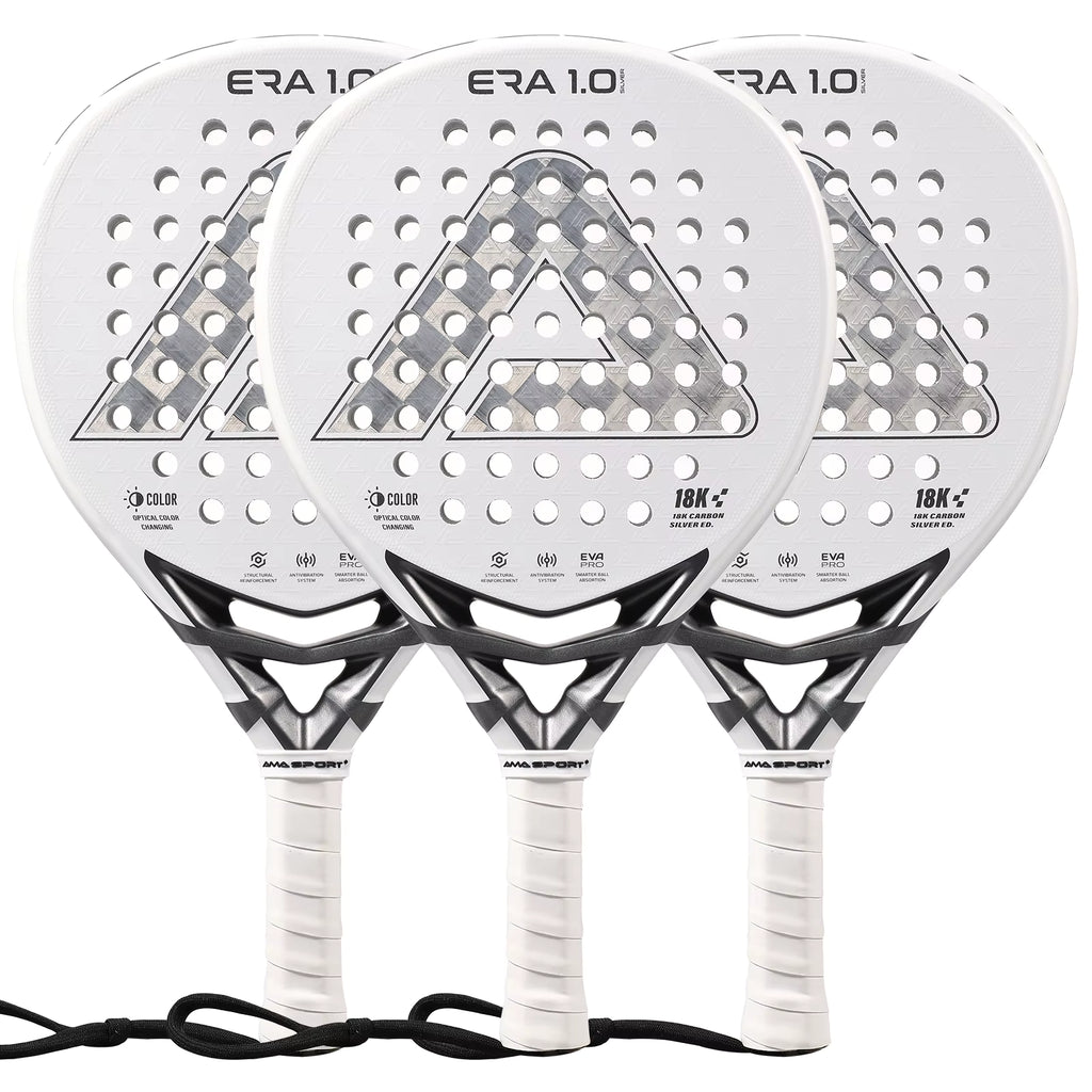 AMA-ERA 1.0 Silver Padel Racket