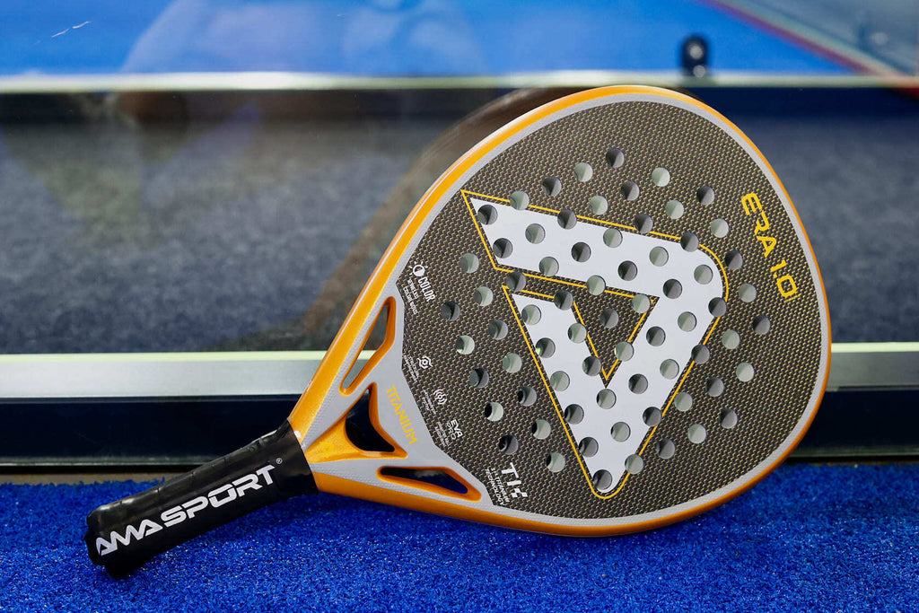 AMA-ERA 1.0 Titanium Gold Padel Racket