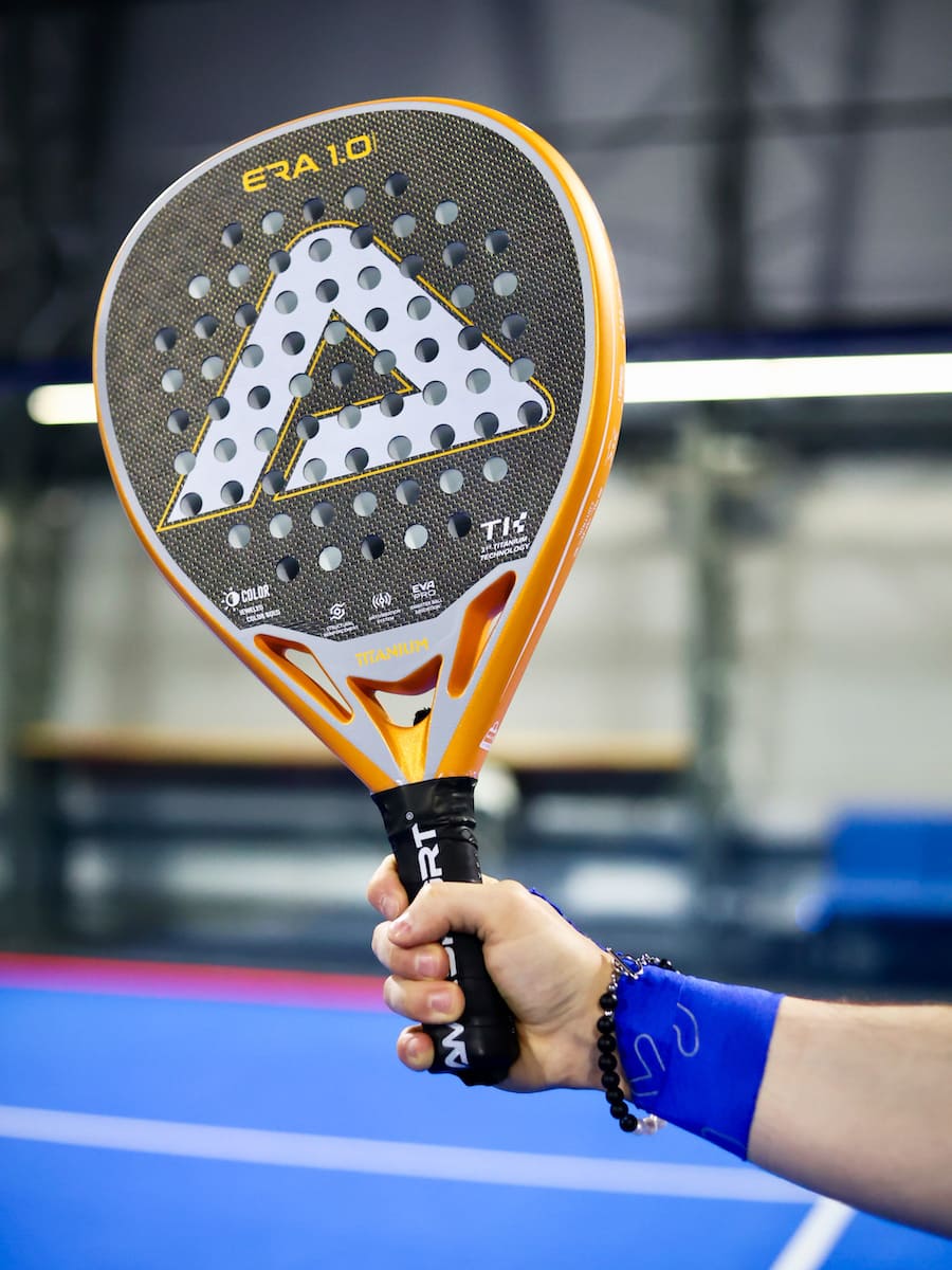 AMA-ERA 1.0 Titanium Gold Padel Racket