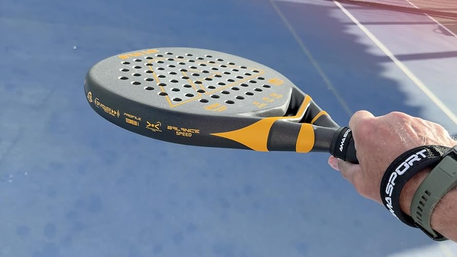 AMA-ERA 1.0 Yellow Padel Racket